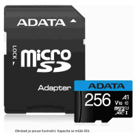 Karta ADATA MicroSDHC 32GB UHS-I Class 10, A1 + SD adaptér, Premier