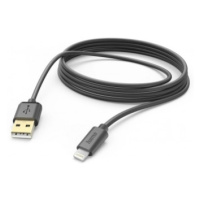 Hama 201582 MFi USB kábel pre Apple, USB-A Lightning 3 m, čierny