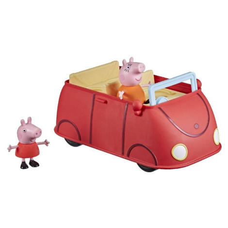 Hasbro Prasiatko Peppa rodinné červené auto