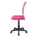 Detská stolička na kolieskach TINK - ružová