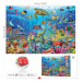 Puzzle Tropical Fantasy Turtles Educa 1000 dielov a Fix lepidlo