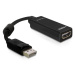 Delock Displayport 20pin samec > HDMI 19 pinový samica, dĺžka 12,5 cm