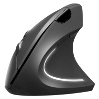 SANDBERG WIRED VERTICAL MOUSE, VERTIKALNY MYS, CIERNY