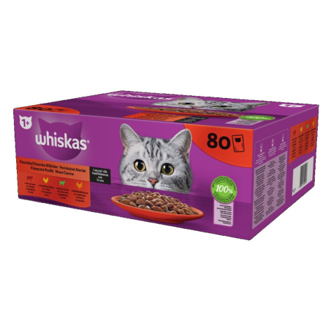 Whiskas Klasický Výber V Šťave - 80x85g