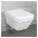 VILLEROY & BOCH - Architectura Závesné WC s WC doskou SoftClosing, DirectFlush, CeramicPlus, alp