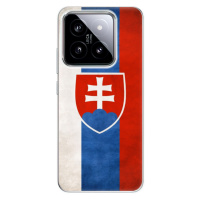 Odolné silikónové puzdro iSaprio - Slovakia Flag - Xiaomi 14