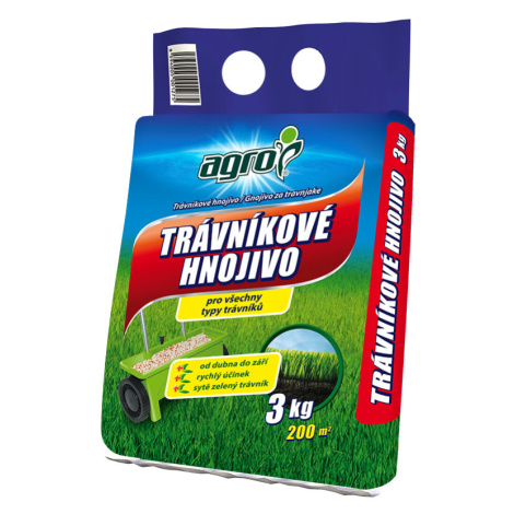 AGRO Trávnikové hnojivo 3 kg