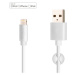 FIXED FIXD-UL-WH DATOVY A NABIJACI KABEL S KONEKTOROM LIGHTNING, PFI CERTIFIKACIA, 2,4A, BIELY