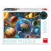 Puzzle Planéty 1000 dielikov neón