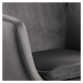 Dkton Dizajnová kancelárska stolička Norris, tmavo šedá