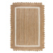 Kusový koberec Grace Jute Natural/White Rozmery kobercov: 160x230