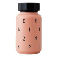 Ružová hliníková detská fľaša 330 ml – Design Letters