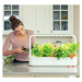 Click and Grow Smart Garden 9 šikovný kvetináč + 9ks kapsúl so semienkami biely