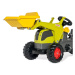 Šlapací traktor s lyžicou Claas Elioz Rolly Toys 025077