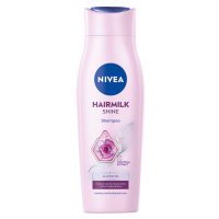 NIVEA Hairmilk Natural Shine Ošetrujúci šampón 250 ml