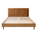 Dvojlôžková posteľ s roštom 160x200 cm v medenej/prírodnej farbe Oceane – Bobochic Paris
