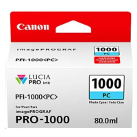 Canon PFI-1000PC cartridge foto azurová