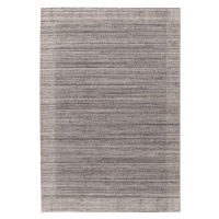 Sivý ručne tkaný vlnený koberec 200x300 cm Larson – Asiatic Carpets