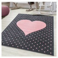 Dětský kusový koberec Bambi 830 pink - 120x170 cm Ayyildiz koberce