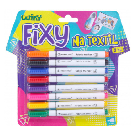 Fixky na textil 8ks Wiky