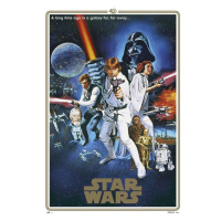 Plagát Star Wars - 40. Anniversary One Sheet B (124)