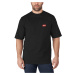 MILWAUKEE Heavy-Duty Pracovné tričko, krátky rukáv "L"- čierna WTSSBL