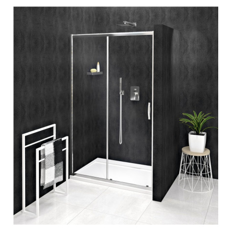 SIGMA SIMPLY sprchové dvere posuvné 1300 mm, číre sklo GS1113 GELCO