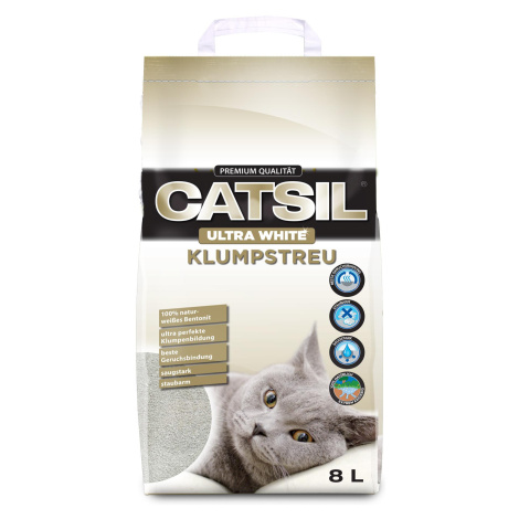 Catsil Ultra White Podstielka - 2 x 8l AGROS