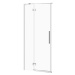 CERSANIT - Sprchové dvere s pántami CREA 90x200, ľavé, číre sklo S159-005