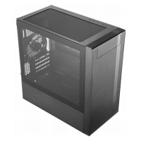 Cooler Master case MasterBox NR400, 2x USB3.0, Micro-ATX/Mini-ITX, Mini Tower, čierna, bez zdroj