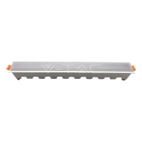 Lineárne LED svietidlo zapustené 30W, 6000K, 2100lm, VT-30002 (V-TAC)