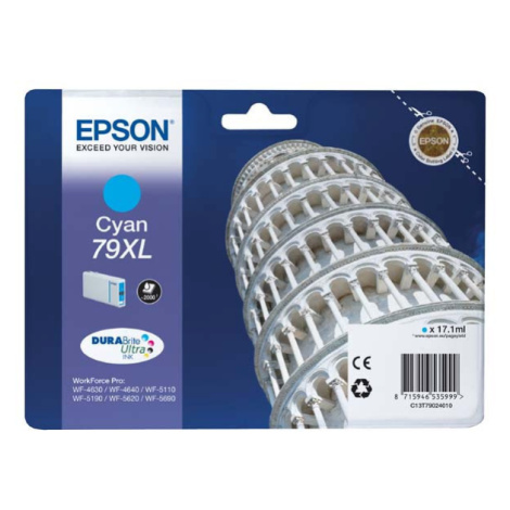 Epson 79 XL C13T79024010 azúrová (cyan) originálna cartridge