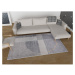 Sivý umývateľný koberec 50x80 cm – Vitaus