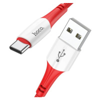 Kábel HOCO Ferry X70, USB na USB-C 3A, 1m, červený