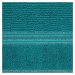 Osuška FILON tyrkysovej farby s ozdobným lemom so striebornou niťou Šírka: 70 cm | Dĺžka: 140 cm