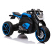 mamido Detská elektrická motorka Future modrá