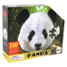 mamido Puzzle 236 dielov Tvar Hlavy Pandy Zvieratá