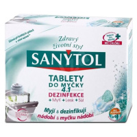 SANYTOL Tablety do umývačky riadu 4v1 40 ks