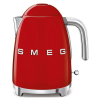 Smeg KLF03RDEU rýchlovarná kanvica, 1, 7 l (7 šálok), 2400 W, štýl 50. rokov, červená