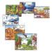 Drevené puzzle kocky Picture Cube Eichhorn 12 kociek so 6 motívmi zvieratiek