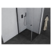 MEXEN/S - PRETORIA sprchovací kút 70x110 cm, transparent, čierna 852-070-110-70-00
