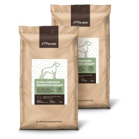 Granule pre psov SENSITIVE ✅ Príchuť: Jahňacie+Králik 18kg (2x9kg)