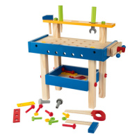Playtive Drevený stôl na líčenie/nákupný vozík/pracovný stôl (pracovný stôl)