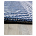 Bielo-béžový bavlnený koberec Oyo home Duo, 60 x 100 cm