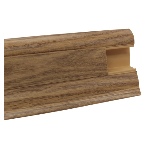 Soklová podlahová lišta SLK50 W280 Dub cottage, 2500x50x25 mm, hnědá, Döllken