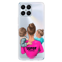 Odolné silikónové puzdro iSaprio - Super Mama - Boy and Girl - Honor X8
