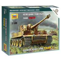 Wargames (WWII) tank 6256 - Tiger I (1:100)