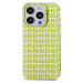 DKNY PC/TPU Repeat Pattern Zadný Kryt pre iPhone 15 Pro Yellow