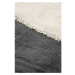 Tmavosivá mušelínová prikrývka na dvojlôžko 230x250 cm – Mijolnir