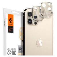 Ochranné sklo SPIGEN OPTIK.TR CAMERA LENS IPHONE 12 PRO GOLD (AGL02458)